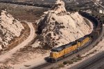 UP 6098 East on Cajon Pass